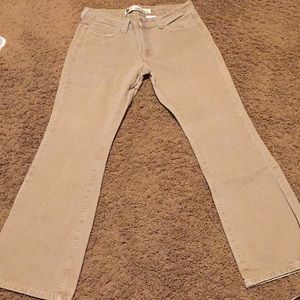 Gap Jeans - Vintage, faded tan color